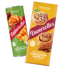 Danerolles super croissants of cinnamon swirls